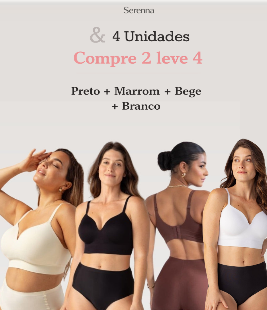 SUTIÃ MODELADOR LIBELLE COMPRE 2 LEVE 4 - LIQUIDA DE NATAL🔥